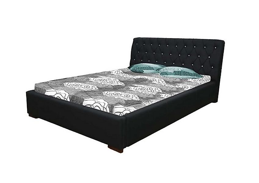 JVmoebel Bett Doppelbett Bett Polster Kunst Leder Bett Schlafzimmer Ehebett günstig online kaufen
