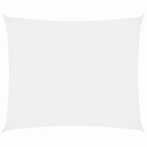 Sonnensegel Oxford-gewebe Rechteckig 5x7 M Weiß günstig online kaufen