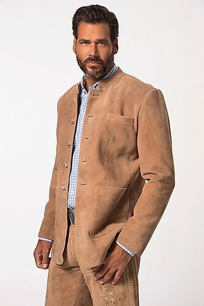 JP1880 Lederjacke Lederjanker Tracht Ziegenleder Stehkragen bis 70 günstig online kaufen