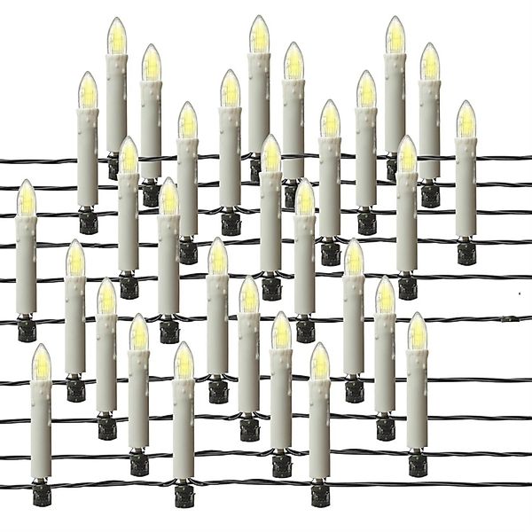 MARELIDA LED-Christbaumkerzen Weihnachtskerzen Lichterkette Weihnachtsbaum günstig online kaufen