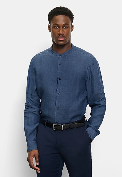 OLYMP Langarmhemd "OLYMP Casual, regular fit, Stehkragen" günstig online kaufen