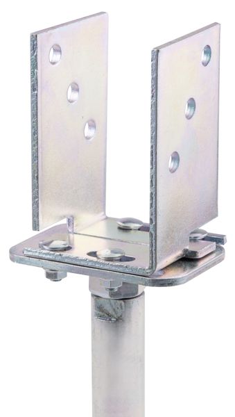 Alberts U-Pfostenträger höhen- und breitenverstellbar, Breite 71-161 mm, Hö günstig online kaufen