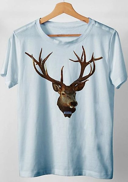 Art & Detail Shirt T-Shirt Hirsch Revier Aufsicht Geschenk zur Jagd und Tra günstig online kaufen