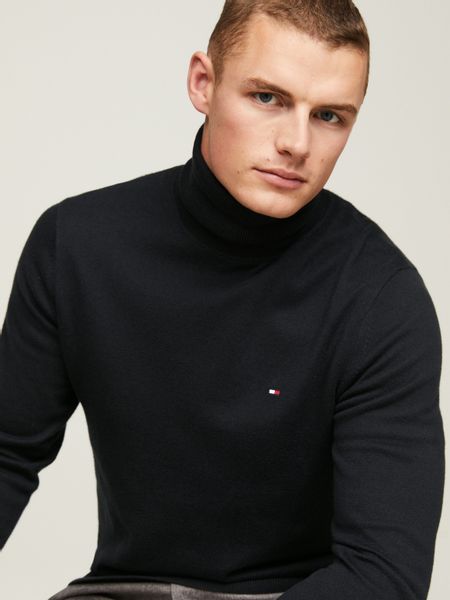 Tommy Hilfiger Rollkragenpullover PIMA ORG CTN günstig online kaufen