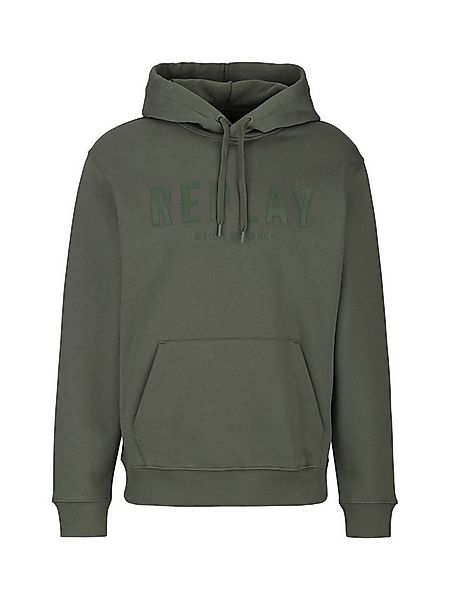 Replay Sweatshirt Brushed Cotton French Terry Fleece günstig online kaufen