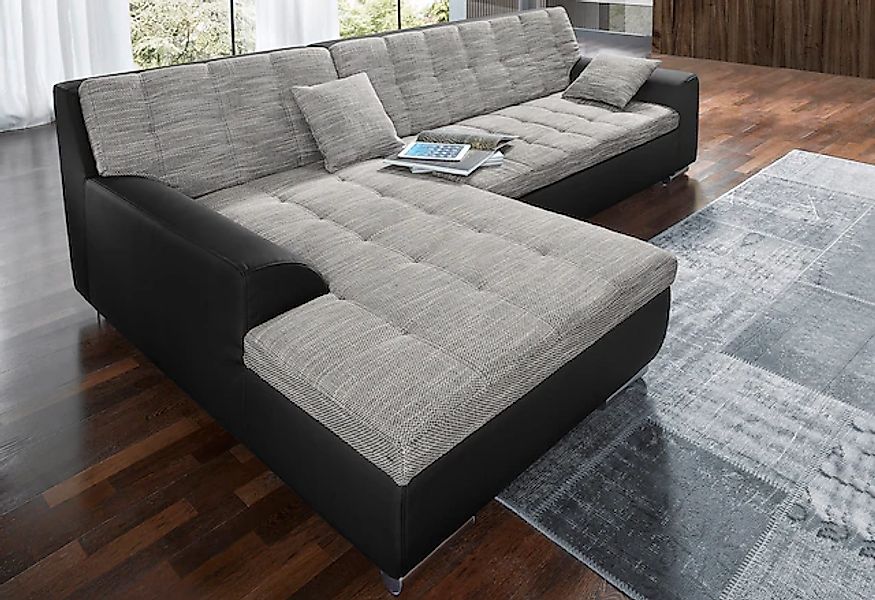 DOMO collection Ecksofa »Treviso viele Bezüge, auch in Cord, L-Form, B/T/H: günstig online kaufen