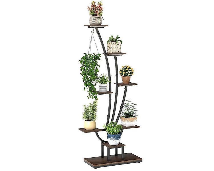 COSTWAY Blumenständer (1 St), Pflanzenständer mit Wachstumslichtern Metall günstig online kaufen