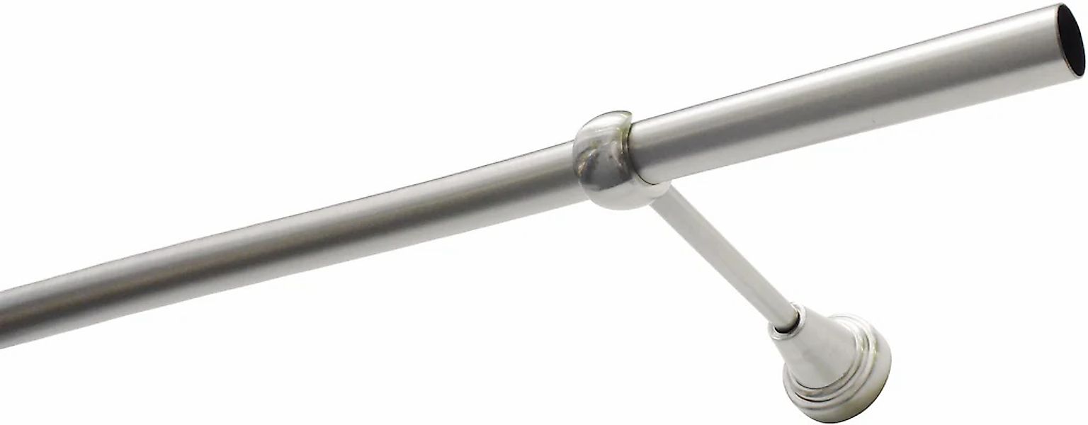 GARDINIA Gardinenstange "Set Metall" Ø 19 mm 1 läufig-läufig Fixmaß 1-Lauf günstig online kaufen