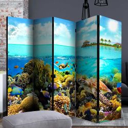 Fotodruck Paravent blickdicht Unterwasserwelt Motiv günstig online kaufen