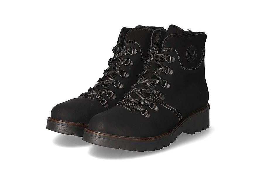Rieker Rieker 73232-00 Damen Textil & Synthetik schwarz Winterstiefel günstig online kaufen