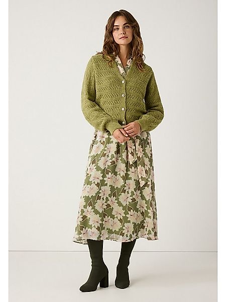 MORE&MORE Blusenkleid Maxikleid, figurschmeichelnd günstig online kaufen