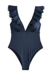 Next Badeanzug Bauchweg-Badeanzug mit Rüschen und günstig online kaufen