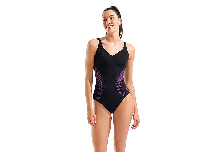 Arena Badeanzug Shimmering U Back Swimsuit mit Sharping Effekt günstig online kaufen