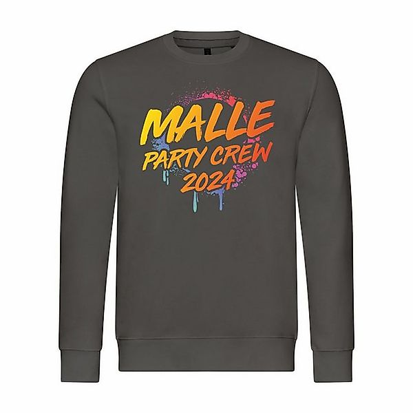 deinshirt Rundhalspullover Herren Sweatshirt Malle Party Crew 2024 Mit Prin günstig online kaufen