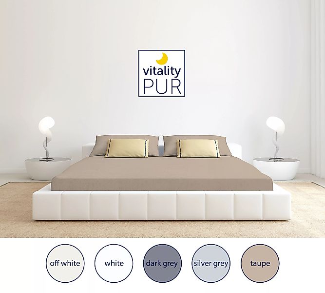 Vitality Pur | Spannbetttuch Luxe günstig online kaufen