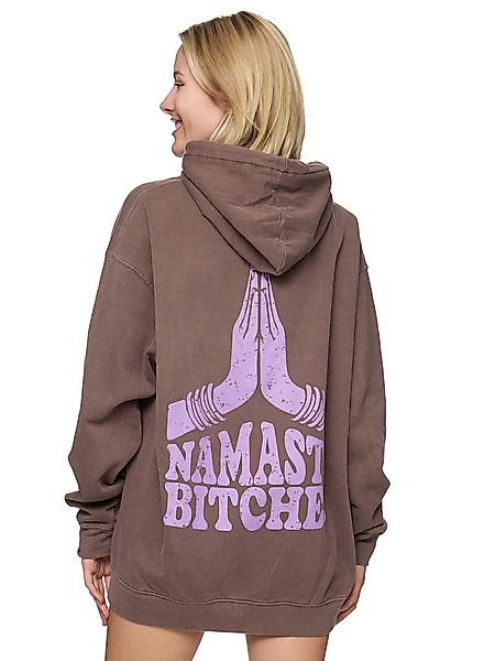 Worldclassca Hoodie Worldclassca Oversized Hoodie NAMASTE Kapuzenpullover S günstig online kaufen