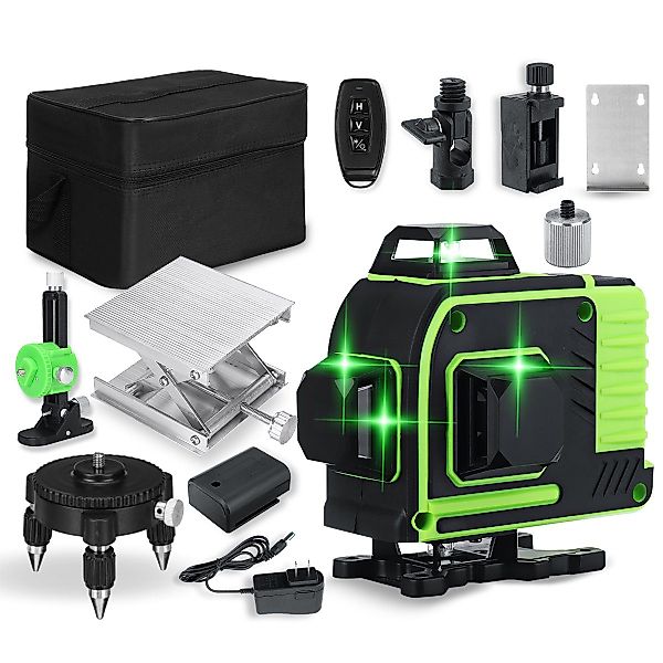 Fasget Laserwasserwaage, 16 Linien Kreuzlinienlaser 4D günstig online kaufen