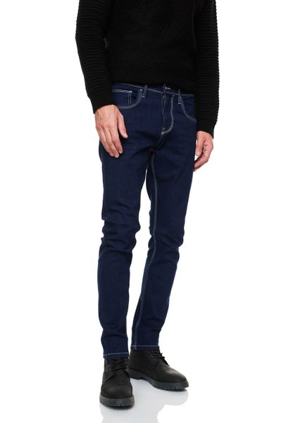 R-NEAL Slim-fit-Jeans Herren Jeanshose Cotton Stretch günstig online kaufen