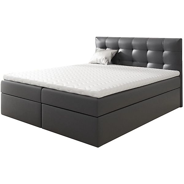 Beautysofa Boxspringbett TOPIQ mit Bettkasten (Bett günstig online kaufen
