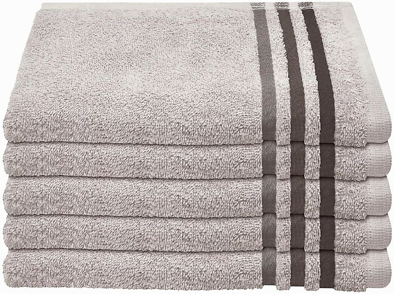 Schiesser Gästehandtücher Skyline Color aus 100 günstig online kaufen
