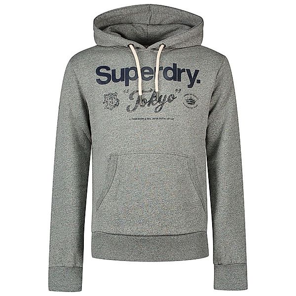 Superdry Core Logo Ac Pocket Kapuzenpullover L Grey / Black Twist günstig online kaufen