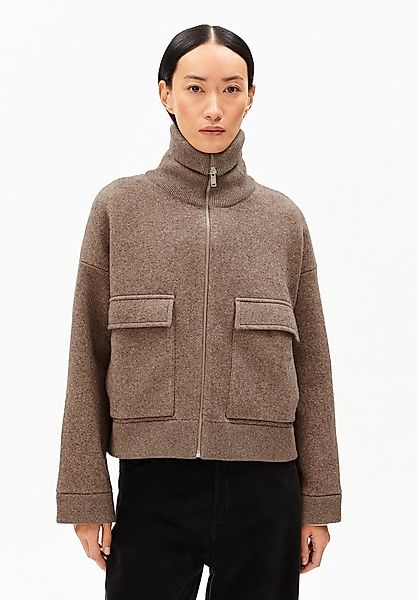 Armedangels Blouson JOANIAAS Strickjacke aus Bio-Woll Mix Oversized Fit günstig online kaufen