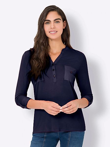 heine Langarmshirt "Shirtbluse" 1 Stk. tlg. günstig online kaufen