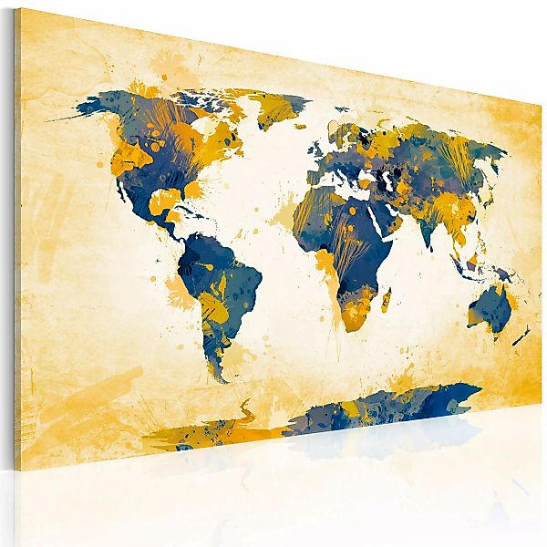 Wandbild - Four corners of the World günstig online kaufen