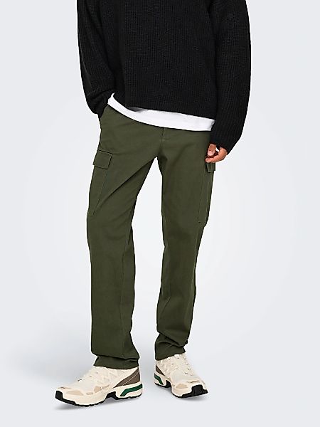 ONLY & SONS Cargohose "ONSNICKY CARGO STRAIGHT 0241 PANT NOOS" günstig online kaufen