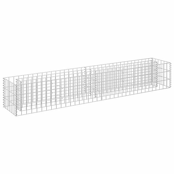 vidaXL Gabionen-Hochbeet Stahl 180x30x30 cm 596717 günstig online kaufen