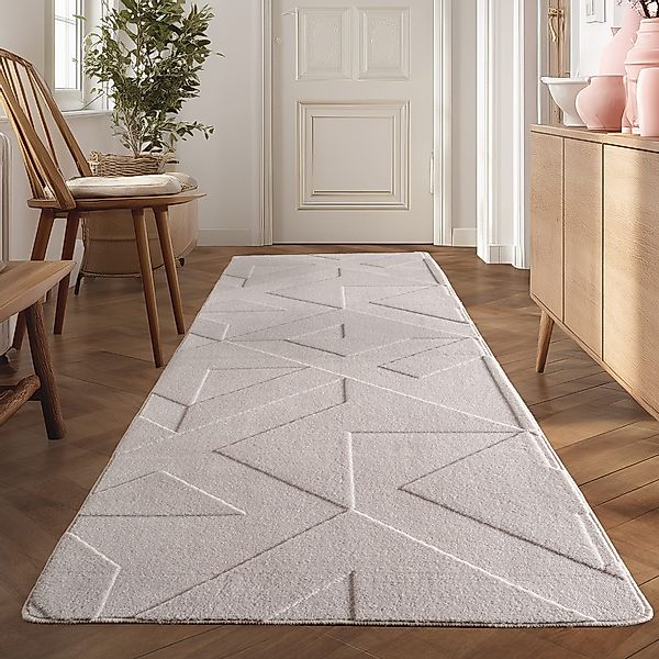 Teppium Teppich Geometrisches Design, Rechteckig, Höhe: günstig online kaufen