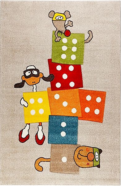 Sigikid Kinderteppich »Bandidoleros«, rechteckig, 13 mm Höhe, Spiel-Teppich günstig online kaufen