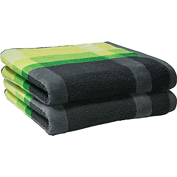 Erwin Müller Duschtuch Duschtuch "Streifen" 2er-Pack, günstig online kaufen