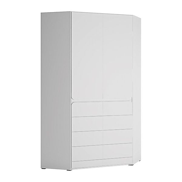 Lomadox Kleiderschrank FLINT-129 Jugendzimmer Kleiderschrank, weiß, günstig online kaufen