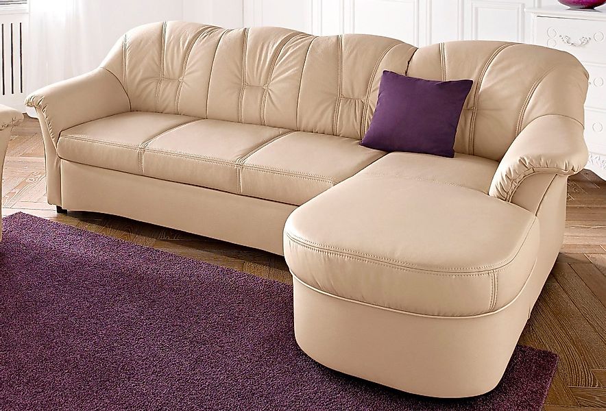 DOMO collection Ecksofa Flores Schlafsofa, B/T/H: günstig online kaufen