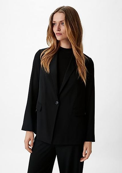 Comma Blusenblazer Travel-Blazer mit Seitenschlitzen Teilungsnähte günstig online kaufen