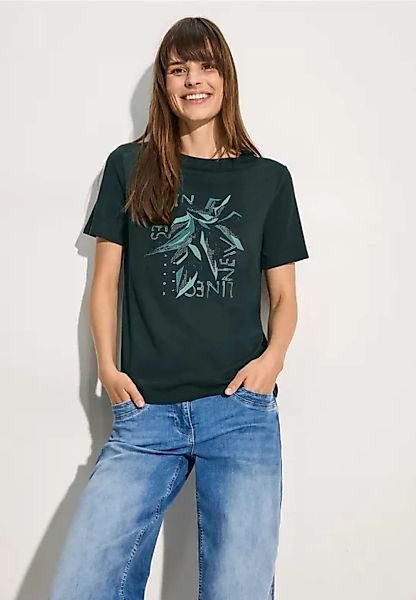 T-Shirt mit Frontprint günstig online kaufen