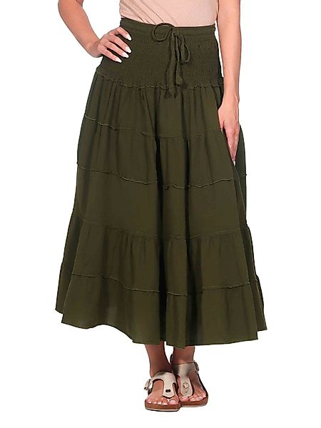 KUNST UND MAGIE Stufenrock Sommerrock Damen günstig online kaufen