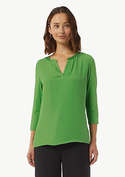 comma 3/4-Arm-Shirt T-Shirt Longsleeve mit Tunika-Ausschnitt günstig online kaufen