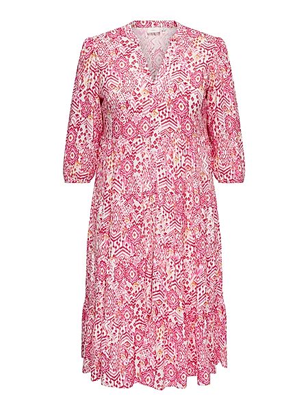 ONLY CARMAKOMA Tunikakleid CARMILANA 3/4 DRESS günstig online kaufen