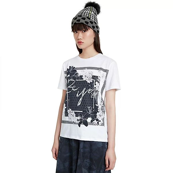 Desigual Arizona Kurzärmeliges T-shirt XS White günstig online kaufen