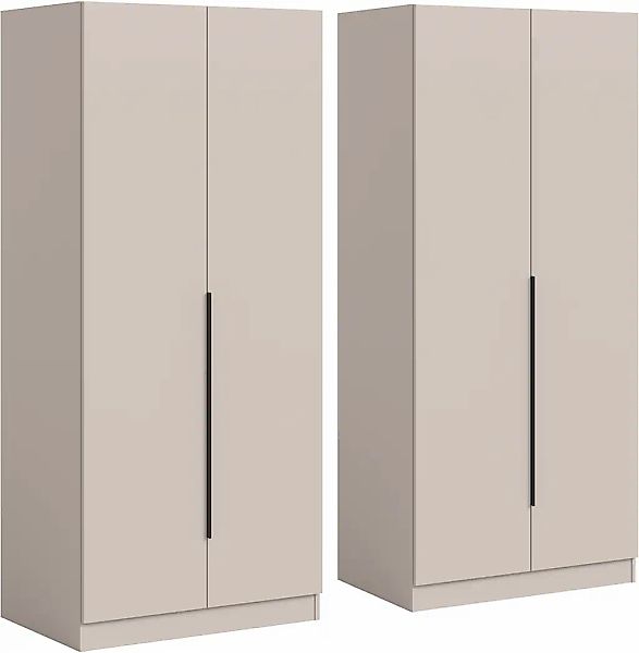 Home affaire Schrank-Set "Skarde moderner Kleiderschrank Schlafzimmerschran günstig online kaufen