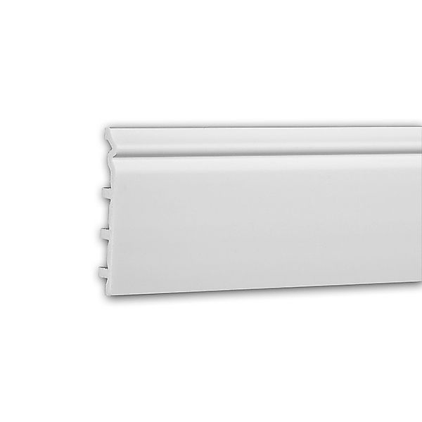 PROFHOME 653110 Sockelleiste Fußleiste Zierleiste Stuckleiste 2 m 200 cm x günstig online kaufen