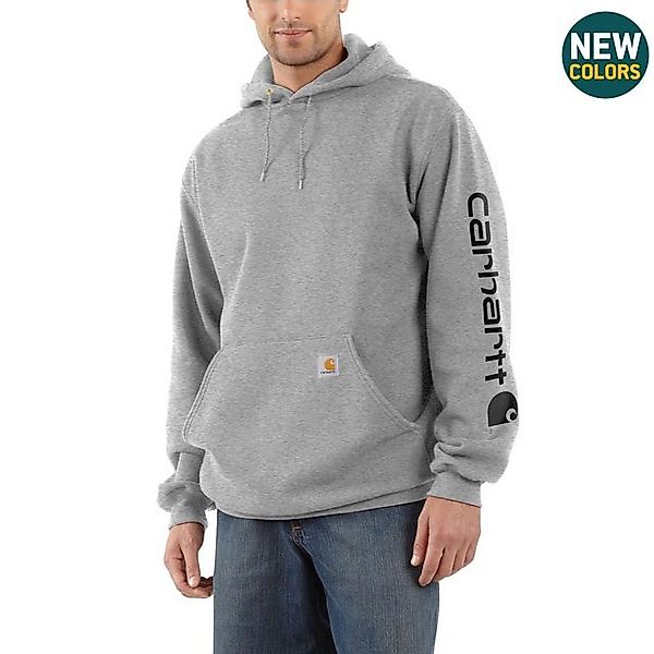 Carhartt Kapuzenpullover Carhartt SLEEVE LOGO HOODED SWEATSHIRT K288 (1-tlg günstig online kaufen