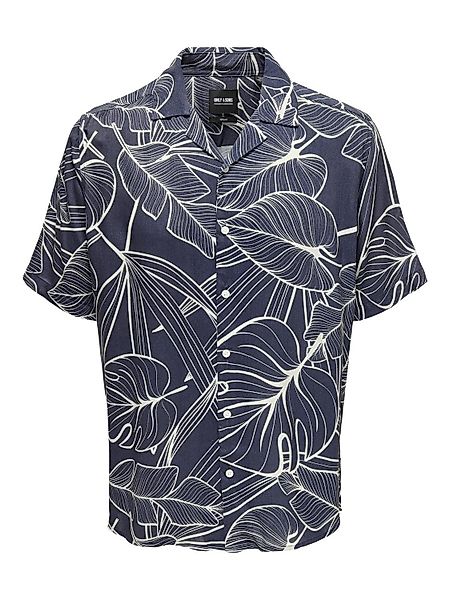 ONLY & SONS Kurzarmhemd mit Resort günstig online kaufen