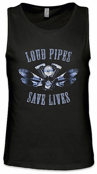Urban Backwoods Tanktop Loud Pipes Save Lives Ärmelloses T-Shirt Live To Ri günstig online kaufen