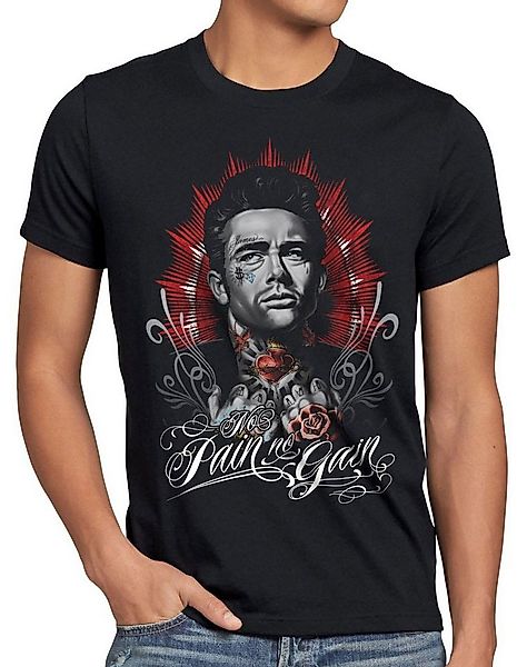 style3 T-Shirt Dean James Tattoo tattoo bike motorrad punk rock inked rocka günstig online kaufen