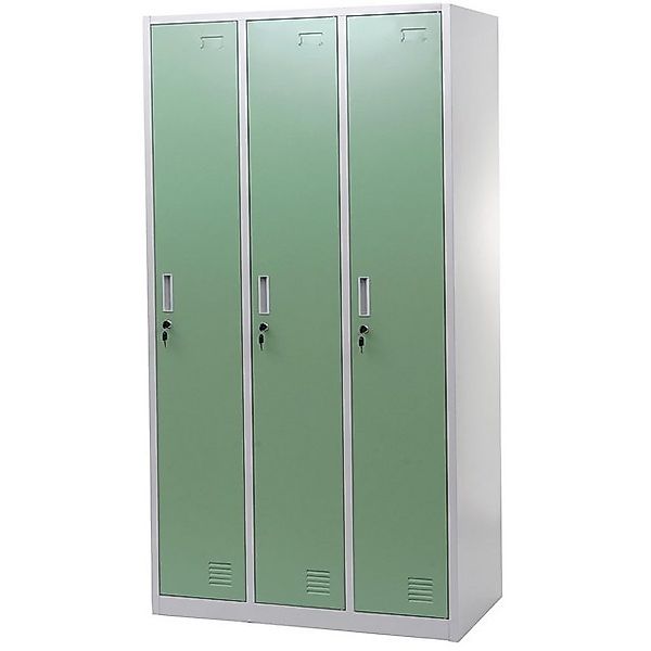 MCW Mehrzweckschrank Preston T829-3 Metallschrank, Lüftungsschlitze, Drehri günstig online kaufen