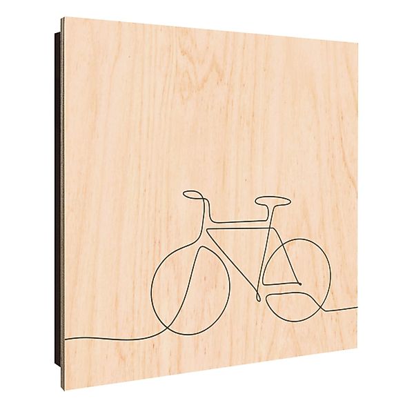 Banjado Schlüsselkasten Holz 30x30cm Schwarz Scharnier Rechts 50 Haken Desi günstig online kaufen