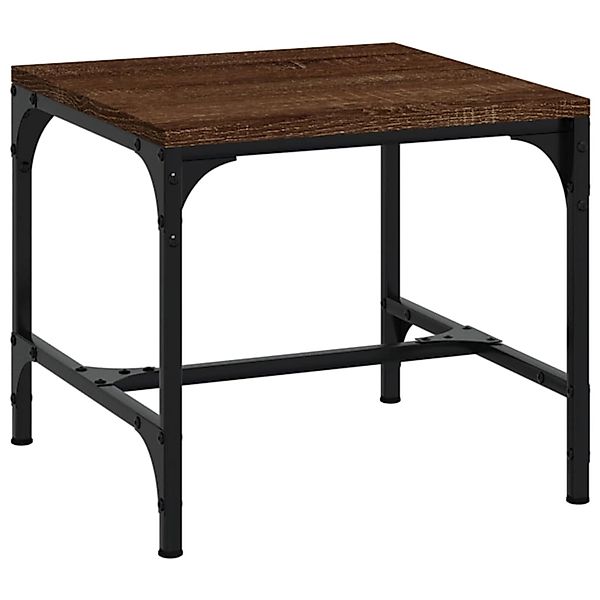 vidaXL Ablagetisch, Couchtisch Braun Eichen-Optik 50x50x35 günstig online kaufen